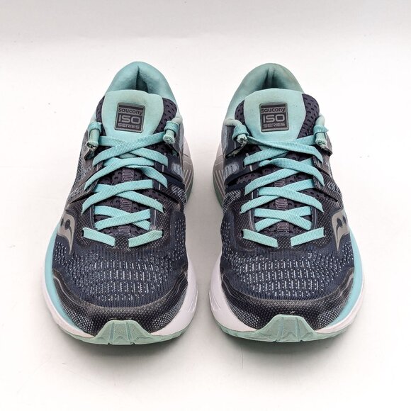 Saucony Women Everun ISO 2 Low Top Running Lace up Sneakers size 7.5 - Picture 2 of 11